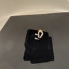 925 rose gold Silver ring