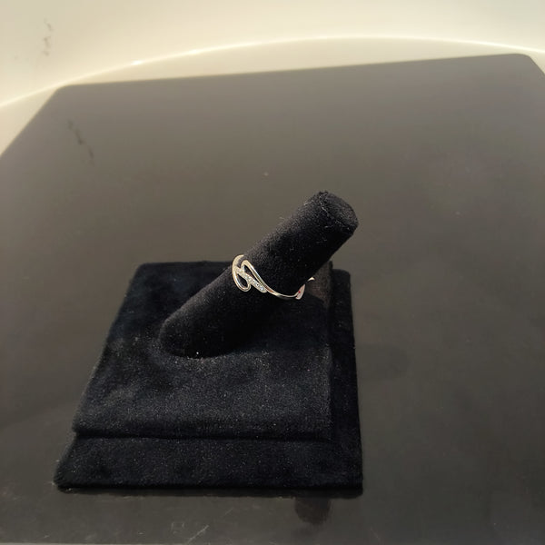 S design silver ring