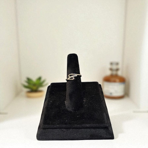 S design silver ring