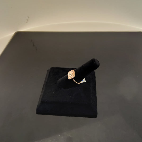 Rose gold 925 silver ring