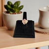 Butterfly flower combination 925 silver ring