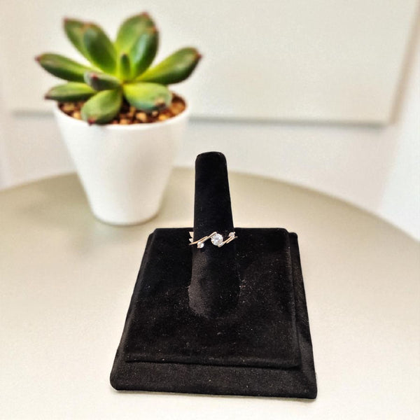 Rose gold ring