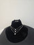 Chic White Droplets Necklace